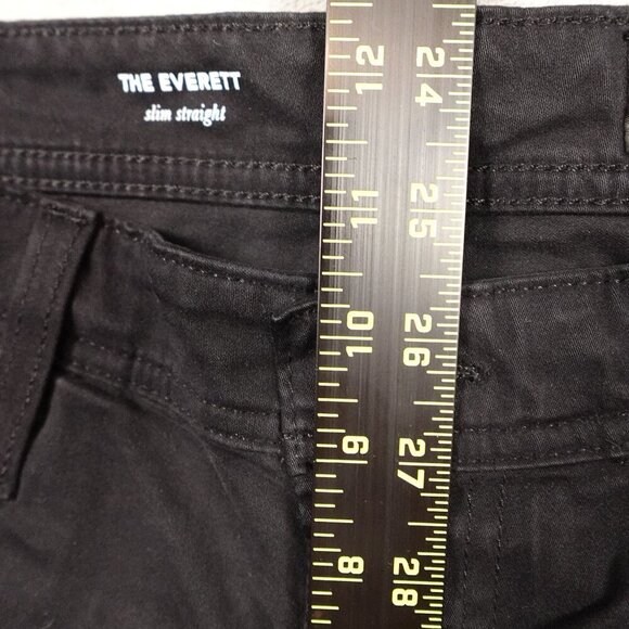 Adriano Goldschmied jeans The Everett slim straight men's 32x32 black - Picture 6 of 12